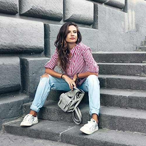 Occulto 8 pares de Calcetines para Mujer | Calcetines para Zapatos de Verano para Mujer | Calcetines cortos de Algodón para Mujer 39-42 Negro