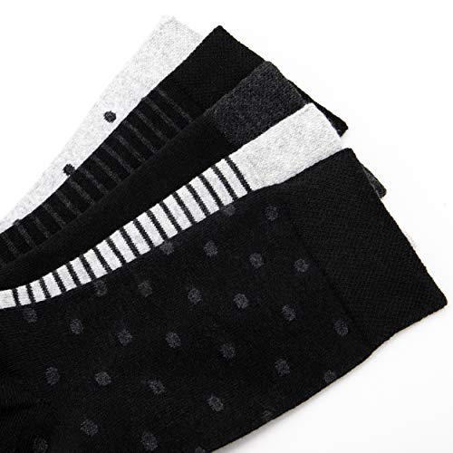 Occulto CALCETINES para MUJER (10 PARES) divertido hecho de ALGODÓN 35-38 10 Pares Negro