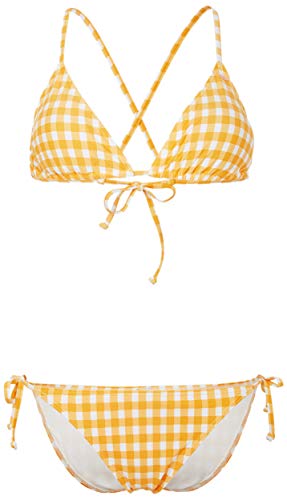 O'NEILL PW Capri Bondey Bikini Bikini para Mujer, Mujer, Blue AOP W/White, 36