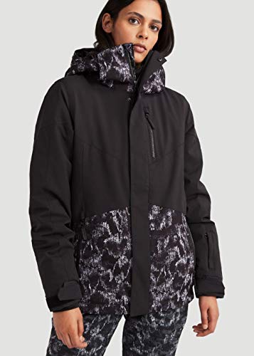 O'NEILL PW Coral Jacket Snow - Chaqueta para mujer, color negro