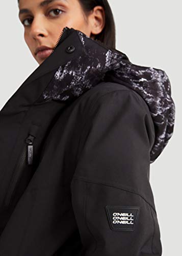O'NEILL PW Coral Jacket Snow - Chaqueta para mujer, color negro
