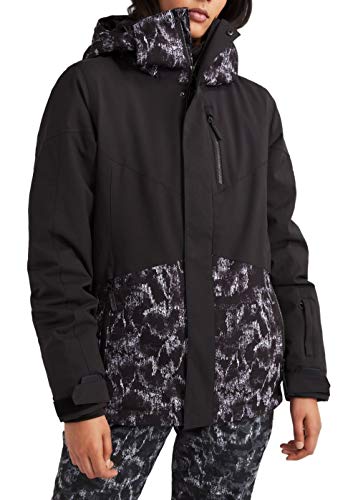 O'NEILL PW Coral Jacket Snow - Chaqueta para mujer, color negro