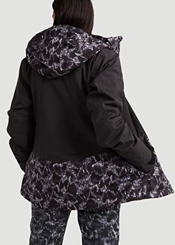 O'NEILL PW Coral Jacket Snow - Chaqueta para mujer, color negro