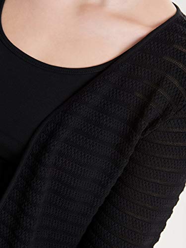 Only 15116277 - chaqueta punto Mujer, Negro (Black), 36 (Talla del fabricante: X-Small)