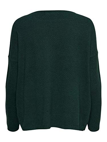 Only ONLBRENDA L/S Pullover KNT Noos suéter, Multicolor (Green Gables Detail: W Melange), Medium para Mujer