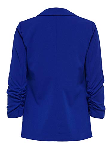 Only ONLCAROLINA Diana 3/4 Blazer CC TLR, Color Azul, 34 para Mujer