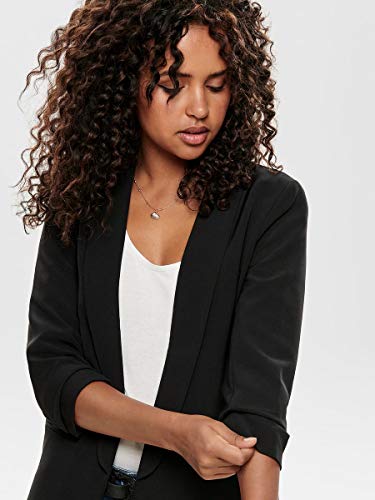 Only ONLELLY 3/4 Life Blazer TLR Noos, Black, 40 para Mujer