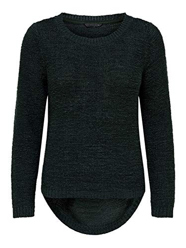 Only Onlgeena - Jersey para mujer gris oscuro M