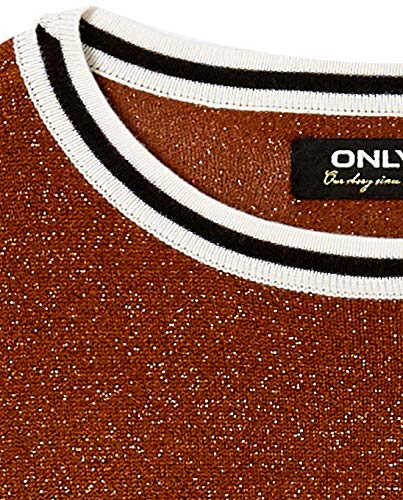 Only Onlkamilla 2/4 Pullover Knt Noos Suéter, Especias árabes, XS para Mujer