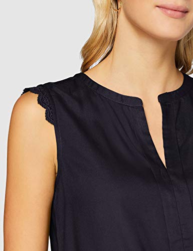 Only Onlkimmi S/l Top Wvn Noos Camiseta sin Mangas, Azul (Night Sky Night Sky), 40 (Talla del Fabricante: 38) para Mujer