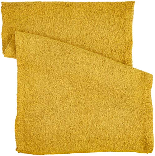 Only Onllima Knit Long Scarf Acc Noos Bufanda, Amarillo (Yolk Yellow), Talla única para Mujer