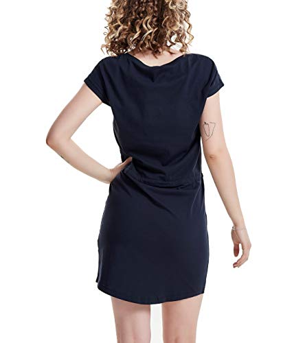 Only Onlmay S/s Dress Noos Vestido, Azul (Night Sky Night Sky), 40 (Talla del Fabricante: Medium) para Mujer
