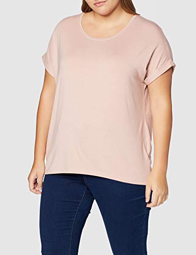 Only Onlmoster S/s O-Neck Top Noos Jrs Camiseta, Rosa (Pale Mauve Pale Mauve), 46 (Talla del Fabricante: XX-Large) para Mujer
