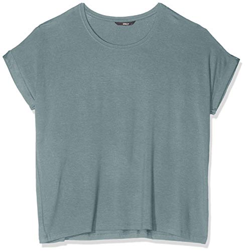 Only Onlmoster S/s O-Neck Top Noos Jrs Camiseta, Verde (Balsam Green), 36 (Talla del Fabricante: Small) para Mujer