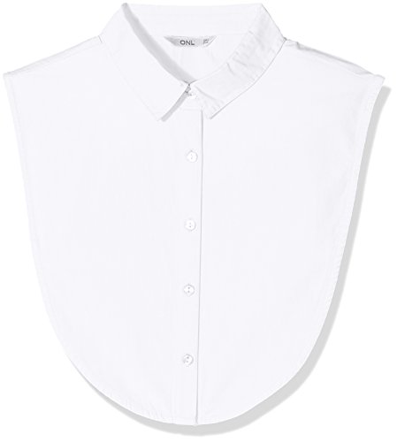 Only Onlshelly Weaved Collar Acc Noos Pañuelo, Blanco (Bright White Bright White), Talla única para Mujer