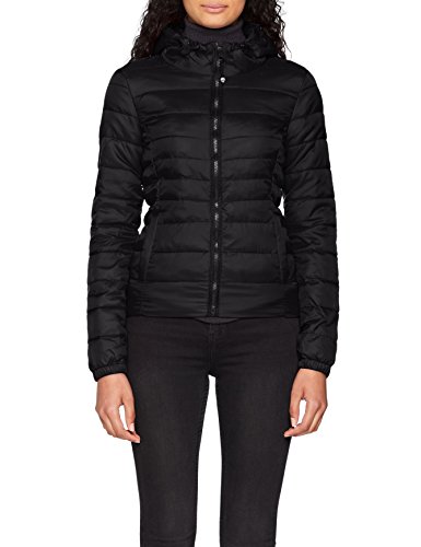 Only Onltahoe Hood Jacket Otw Noos Chaqueta, Negro (Black Black), X-Small para Mujer