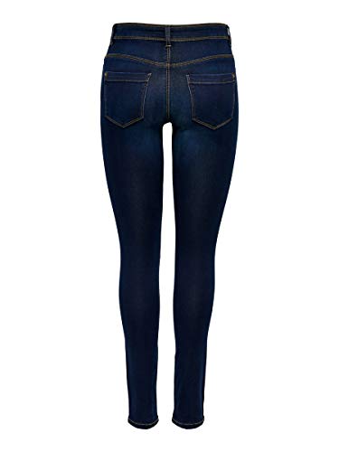ONLY Onlultimate King Reg Jeans Cry200 Vaqueros, Dark Blue Denim, XL / 30L para Mujer