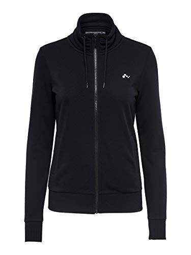 Only Onpelina High Neck Sweat-Opus Sudadera, Negro (Black Black), Large para Mujer