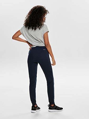 Only Onpelina Pantalones Deportivos, Azul (Navy Blazer Navy Blazer), 38 (Talla del Fabricante: Small) para Mujer