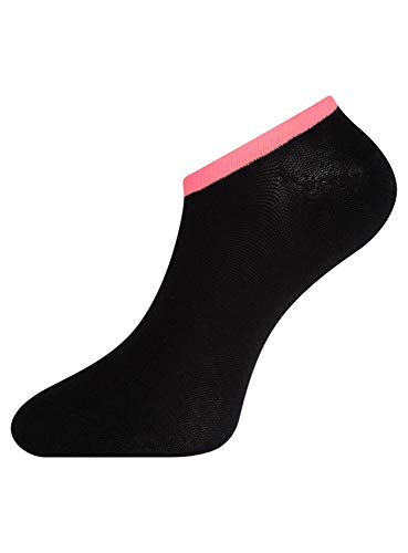 oodji Ultra Mujer Calcetines Tobilleros (Pack de 6), Multicolor, 35-37