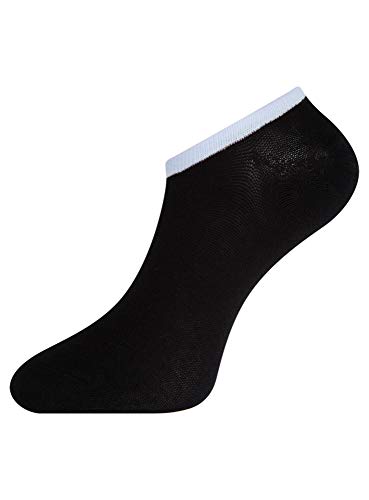 oodji Ultra Mujer Calcetines Tobilleros (Pack de 6), Multicolor, 35-37