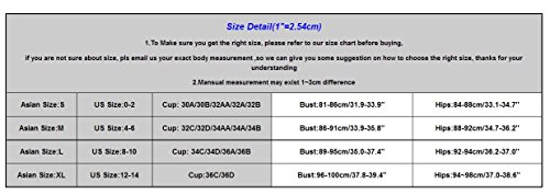 OPAKY Mujeres Vendaje de 1 Pieza Bikini Monokini Push Up Bra Acolchado Traje de Baño Biquinis Mujer 2019 Lencería Erotica de Mujer Tirantes Traje de Baño de Una Pieza Talla Grande