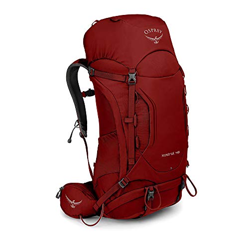 Osprey Kestrel 48 Men's Hiking Pack - Rogue Red (S/M)