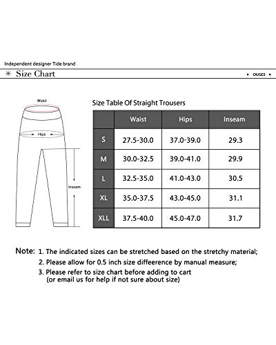OUGES Pantalones de chándal para Mujer Pantalones de Yoga Pantalones Deportivos de algodón Pantalones Largos de Ocio Pantalones de Entrenamiento con Bolsillos para Mujer (Blanco, XXL)