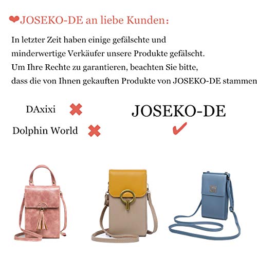 OURBAG Billetera de Cuero con Estilo de Las Mujeres Monedero pequeño y Lindo Mini Bolso de Hombro Bolsa de teléfono Negro