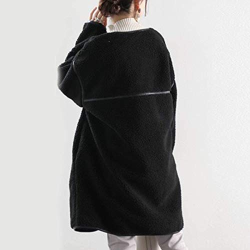 Overdose Chaqueta De Invierno para Mujer Casual Outwear Parka Cardigan Slim Coat Overcoat Invierno Abrigo