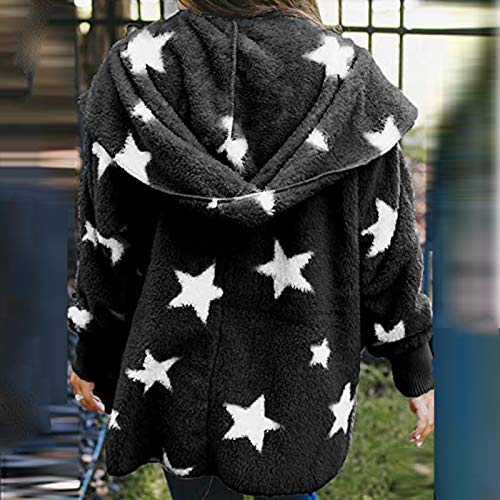 OverDose mujer Venden Mejor Sudadera con Capucha Larga Chaqueta Sudaderas con Capucha Linda Parka Outwear Chaqueta De Rebeca Largo Caliente Cuello De Piel con Capucha Chaqueta