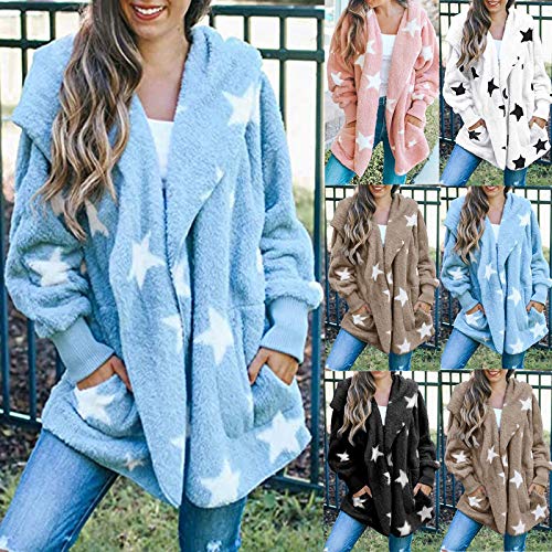 OverDose mujer Venden Mejor Sudadera con Capucha Larga Chaqueta Sudaderas con Capucha Linda Parka Outwear Chaqueta De Rebeca Largo Caliente Cuello De Piel con Capucha Chaqueta