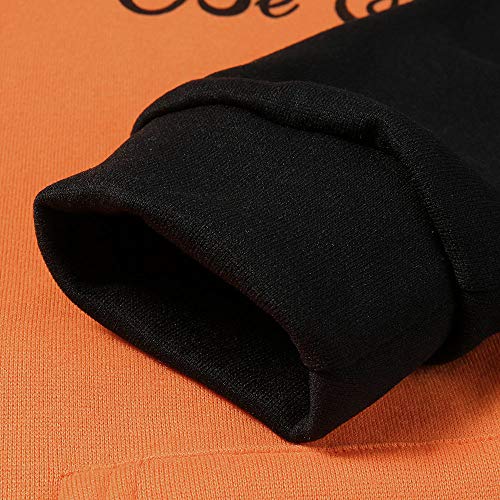 Overdose Sudadera Hombres Patchwork Slim Fit Hoodie OtoñO Moda Outwear Nueva Blusa Adolescente Top 2018 Sudadera (Small, y-Blanca)