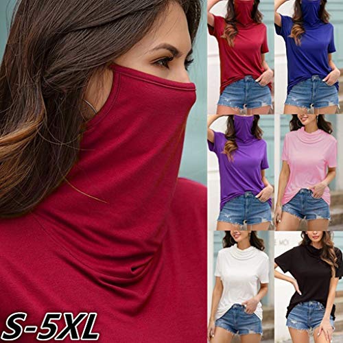 Overdose Sudadera para Mujer De Manga Larga Empalme Color Moda Sudadera Pullover Tops Blusa Mejor Venta Superior (M, O-Amarillo)