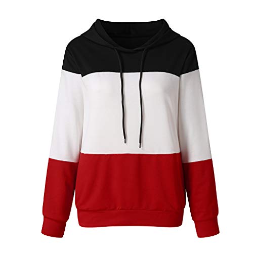 Overdose Tallas Grandes De Las Mujeres De Manga Larga 2018 Nuevo OtoñO Bestsell Popular Chic Blusa Moda Blusa Top Camisetas Top (Medium, Blanco)