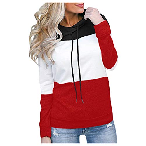 Overdose Tallas Grandes De Las Mujeres De Manga Larga 2018 Nuevo OtoñO Bestsell Popular Chic Blusa Moda Blusa Top Camisetas Top (Medium, Blanco)