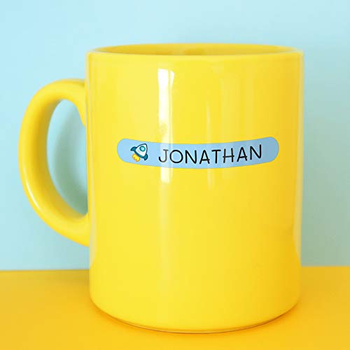 Pack 155 etiquetas personalizadas para marcar ropa y objetos. 100 Etiquetas de tela termoadhesiva + 55 etiquetas adhesivas de vinilo. (Color 5)