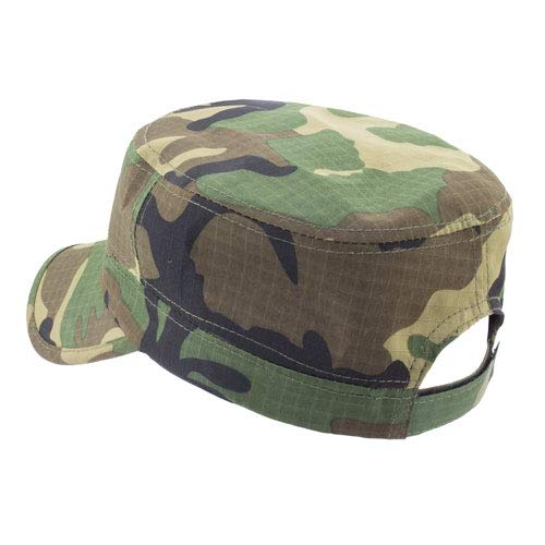 Pack Sombrero+Gorra Camuflaje Militar para Caza, Pesca, Airsoft Tiempo Libre