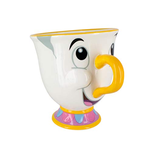 Paladone paladonegifpal319 Abysse Disney La Bella y la Bestia Chip Taza, Multicolor, Estándar