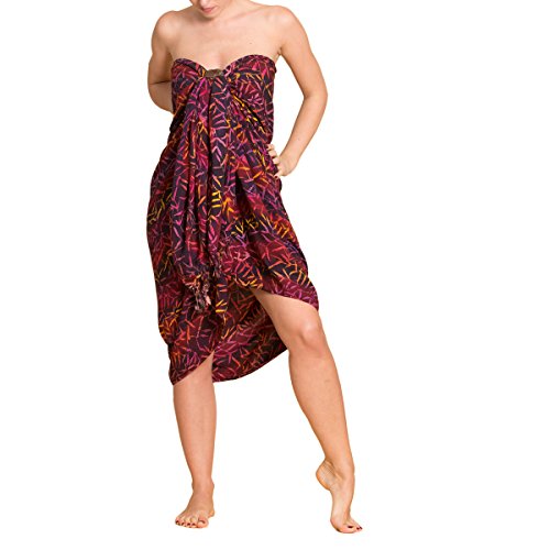 PANASIAM Sarong B008 Purple tone