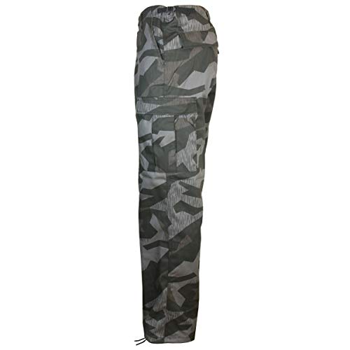 Pantalón militar de Mil-Tec, uniforme de batalla de EE.UU, pantalón de caza, camuflaje, para pescar, de ocio, tallas:XS-7 XL, unisex, 110340000S435000, Spinternight, small