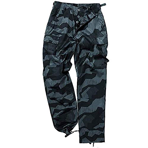 Pantalón militar de Mil-Tec, uniforme de batalla de EE.UU, pantalón de caza, camuflaje, para pescar, de ocio, tallas:XS-7 XL, unisex, 110340000S435000, Spinternight, small