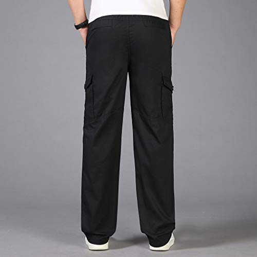 Pantalones para Hombre,Tallas Grandes Suelto Pantalones Casuales Moda Trabajo Pantalones Jogging Pants Fitness Pantalones Chandal Hombre Largos Pantalones Ropa de Hombre Pantalones de Trekking