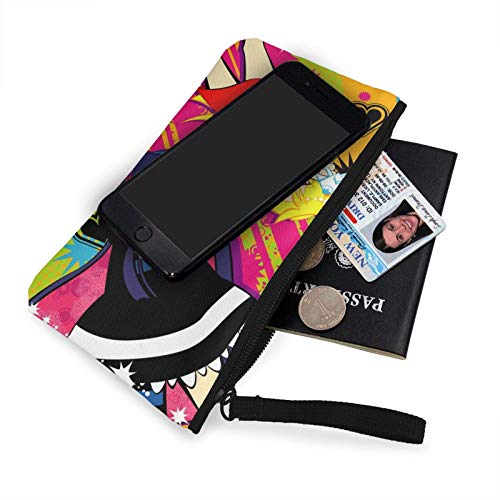 Panty Medias con liguero elegante y exquisito, ligero y portátil, multifuncional, monedero de lona con cremallera, bolsa de cosméticos para mujer