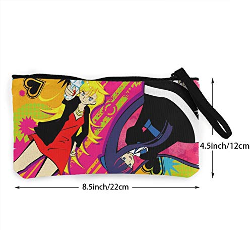 Panty Medias con liguero elegante y exquisito, ligero y portátil, multifuncional, monedero de lona con cremallera, bolsa de cosméticos para mujer