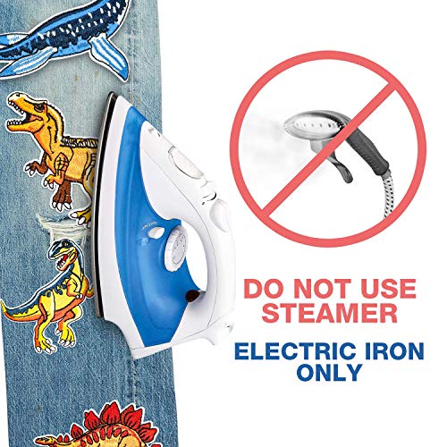 Parche de Ropa, Muscccm 15 Piezas Parches Ropa Termoadhesivos Dinosaurio Bufandas