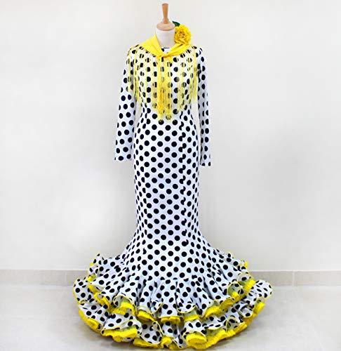 Patrón de costura vestido flamenca Nejas mujer entallado para hacerlo tú misma. Tutorial en vídeo para ayudarte a realizarlo. Talla 36 a la 52. Patrón multitalla en papel. Patrón de costura vestido flamenca Nejas mujer entallado para hacerlo tú misma. Tutorial en vídeo para ayudarte a realizarlo. Talla 36 a la 52. Patrón multitalla en papel.