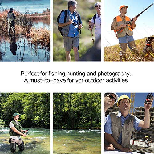 PELLOR Chaleco de Pesca para Hombre, Bolsillos para Exteriores de Secado Rápido, Chaleco de Pesca Caza al Aire Libre, Transpirable Chaleco de Malla para Fotografía de Viaje