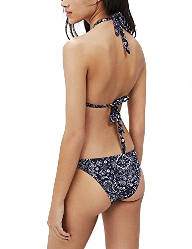 Pepe Jeans Adria Top Parte de Arriba de Bikini, 583thames, XS para Mujer