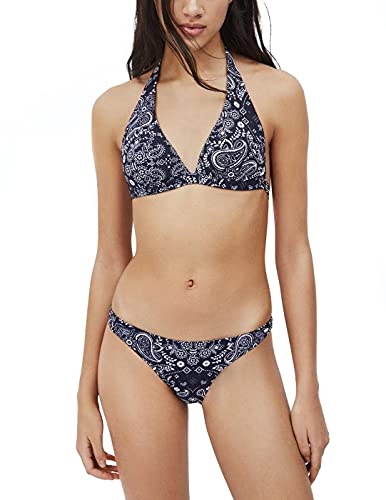 Pepe Jeans Adria Top Parte de Arriba de Bikini, 583thames, XS para Mujer